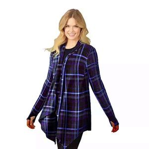 Cuddl Duds fleece wrap jacket